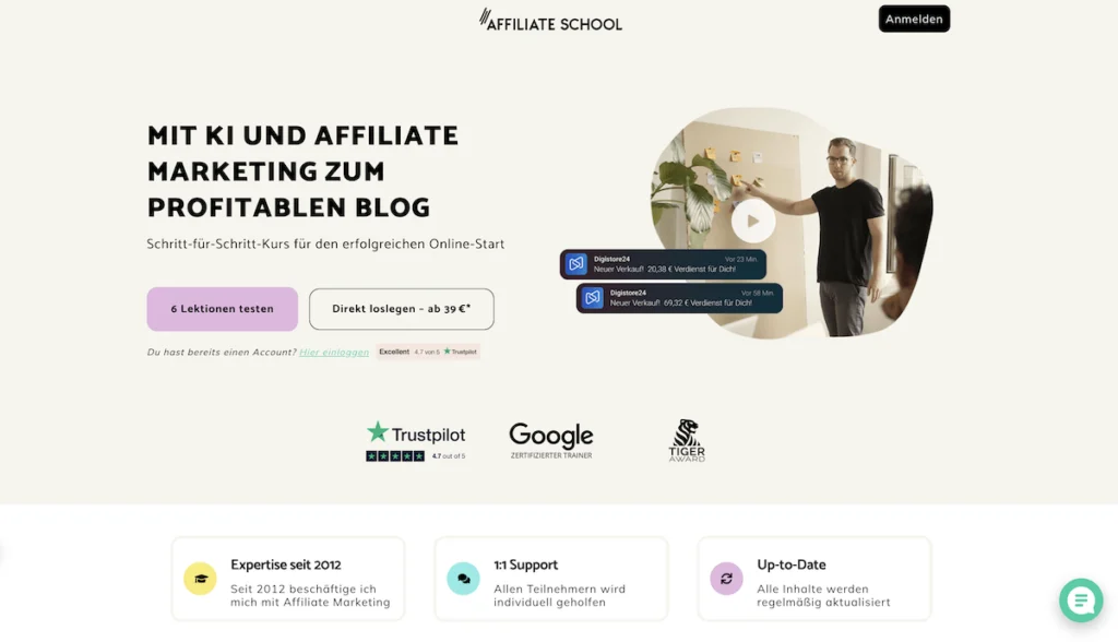 KI Affiliate School Masterclass