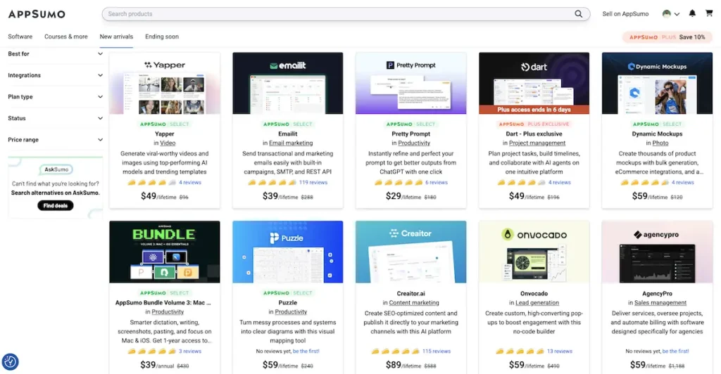 AppSumo Software Deals